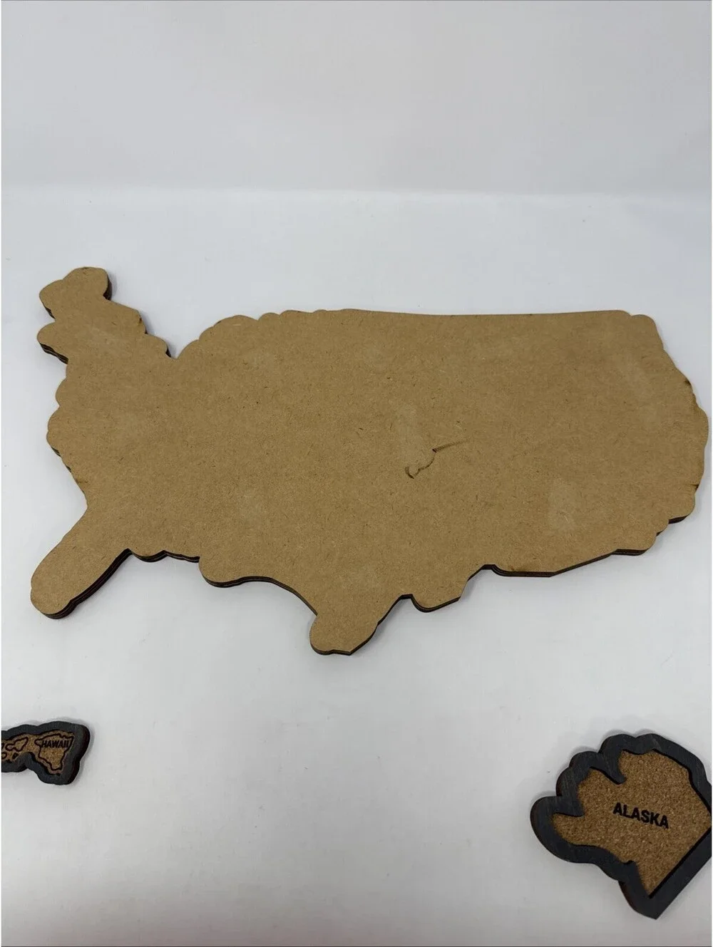 United States Mini Cork Board 16x10”